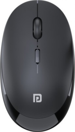 Portronics Toad 22, POR 1612 / Premium finish, Runs on 1 AA Battery, Upto 1600 DPI Wireless Optical Mouse(2.4GHz Wireless, Black)