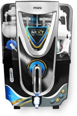 MarQ by Flipkart Innopure Black Camry 15 L RO + UV + UF + TDS + Copper Water Purifier with Prefilter(Black-Chrome)