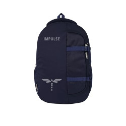 Impulse IMP Omega 35L Laptop Backpack/Office Bag/School Bag/College Bag/Business Bag/Travel Backpack Water Resistant Fits Up to 16 Inch Laptop with 1 Year Warranty (Navy Blue)