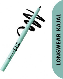 SUGAR POP Longwear Kajal - 01 Black(Black, 0.3 g)