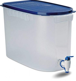 Signoraware Continental Water Dispenser Plastic 16 Litre, Set of 1, Blue