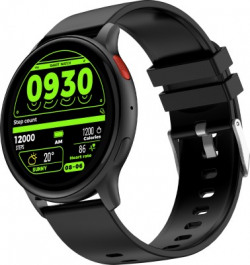 Fire-Boltt Eclipse 1.43 AMOLED Smartwatch, Bluetooth Calling with AI Voice Assistant Smartwatch(Black Strap, Free Size)