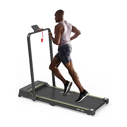 Cockatoo WP-200 1.5HP - 3HP Peak Motorized Treadmill, Walking Pad for Home, Foldable Treadmill, Max Speed- 8 Km/Hr, Max Weight 110 Kg (DIY, Do It Yourself Installation, 1 Year Warranty)