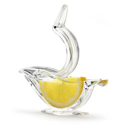 Generic Boat Shape Acrylic Lemon Clip Manual Transparent Fruit Juicer Home Kitchen Bar Gadget ABS Hand Squeeze Fruit Machine