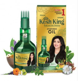 Kesh King Scalp & Hair Medicine Ayurvedic Oil | Anti Hairfall Hair Oil(300 ml)