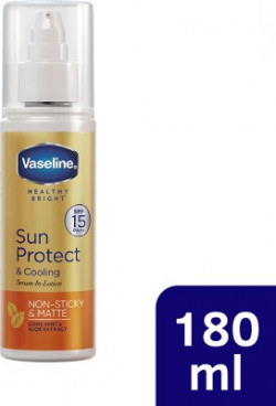 Vaseline Sun Protect & Cooling SPF 15 Body Serum Lotion(180 ml)
