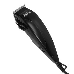 Wahl 9243-5724 Home Cut Black Edition Hair Clipper Complete Hair Cutting Clipper; 10 Cutting Lengths;Thumb Adjustable Taper; Travel pouch; Black