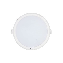 Wipro 18 Watt Iris Neo Nextgen, 4000K Recessed Slim LED Downlighter (White, Pack of 1)
