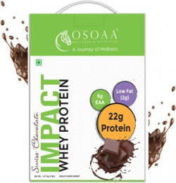 Osoaa Impact Whey Protein Concentrate & Isolate Blend for Muscle Building Supplement Whey Protein(1.81 kg, Swiss Chocolate)
