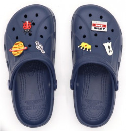 RED TAPE Boys & Girls Sling Back Clogs(Dark Blue)