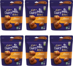 Cadbury Dairy Milk Bites - Almond Bites(6 x 40 g)