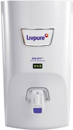 LIVPURE LIV-PEP-PRO-PLUS+ 7 L RO + UV + UF Water Purifier