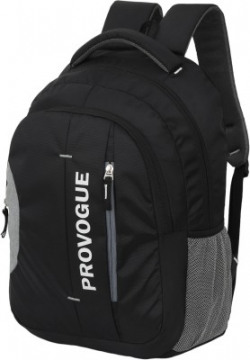 PROVOGUE Upto 15.6 inch Laptop Bag High-Quality office/school/college Bag/Traveling bag 30 L Backpack(Black, Grey)