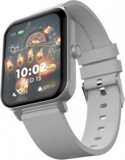 beatXP Marv Ace 1.85'' HD Always On Display BT Calling, 100+ Sports Modes with IP67 Smartwatch(Ice Silver Strap, Free Size)