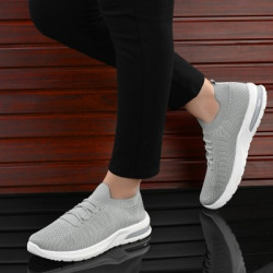 LAYASA WOMEN'S MESH SPORTS SHOES WALKING RUNNING SHOES FOR WOMEN(GREY)