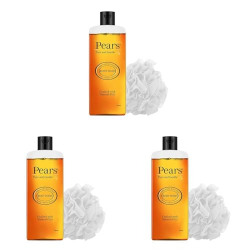 Pears Pure and Gentle Body Wash 250 ml, 98% Pure Glycerin, Liquid Shower Gel crafted with Natural Oils for Glowing Skin, Paraben Free & 100% Soap Free (Pack of 3)