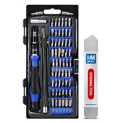 MMOBIEL Precision Magnetic Screwdriver Set - Mobile Repairing Tool kit for Mobiles, Laptops, Tablets, Game Console and Electronics - 60 in 1 Screwdriver Toolkit incl Flexible Shaft - 56 Bits