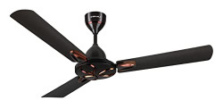 Bajaj Novella EE 1200mm Premium & Designer Ceiling Fans for Home|BEE StarRated Energy Efficient|Bye-Bye Dust Easy Clean| High Speed| 2-Yr Warranty Elegant Brown Ceiling Fan