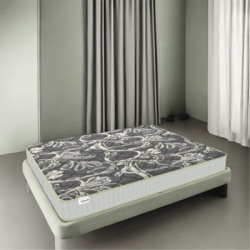 SLEEP SPA MEMOLATEX Visco Pro Memory Foam with Bamboo Charcoal fabric 8 inch Single Latex Foam Mattress(L x W: 72 inch x 36 inch)