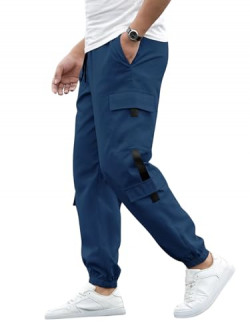 J B Fashion Track Pant for Men || Track Pants || Lycra Full Elastic Jogger Track Pant (TP-06-08) (M, Air Force)