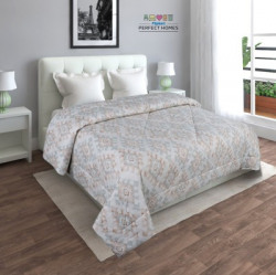 Flipkart Perfect Homes 3D Printed Double Comforter for Mild Winter(Microfiber, Multicolor 10)