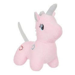 Amazon Brand - Jam & Honey Unicorn Plush/Soft Toy, Suitable for Boys, Girls and Kids, Super-Soft, Safe,15cm(Pink)