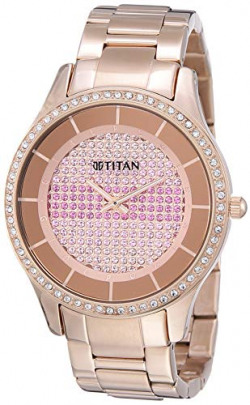 Titan Purple Self Expression Analog White Dial Women's Watch-NN95109WM01/NP95109WM01