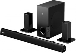 GOVO GOSURROUND 945 120 W Bluetooth Soundbar(Platinum Black, 5.1 Channel)
