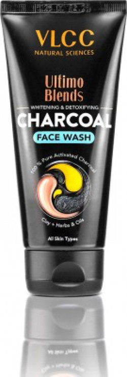 VLCC Ultimo Blends Charcoal Face Pack - For Whitening & Detoxifying Face Wash(100 ml)