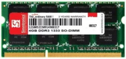 simtronics 4GB DDR3 SO-DIMM DDR3 4 GB (Single Channel) Laptop (DLSD3SIM0008)