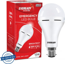 EVEREADY 12 W Standard B22 D Inverter Bulb(White)