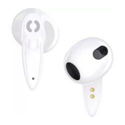 HOPPUP AirDoze H30 Earbuds with Upto 30H Playtime, ENC, Gaming Mode & Made in India Bluetooth Headset (White, True Wireless)