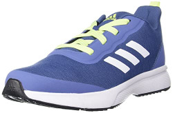 Adidas Mens ADI Rush M CREBLU/FTWWHT/Glow Running Shoe - 10 UK (HMI61)