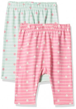 United Colors of Benetton Baby Girl's Regular Leggings (23A3096CNE10I_Dark Pink