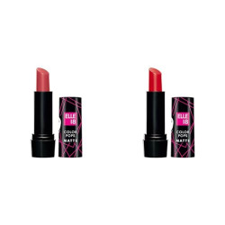 Elle18 Lipstick Pink Stylist (Matte) & Elle 18 Color Pop Matte Lip Color