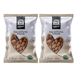 WONDERLAND FOODS Platinum California Almond (Badam) 1Kg (500g X2) Pouch
