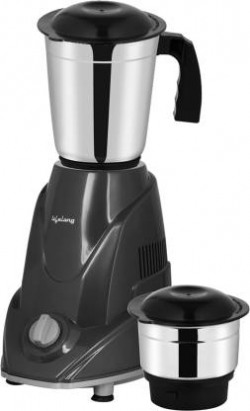 Lifelong Duos - LLMG92 500 Mixer Grinder (2 Jars, Grey)