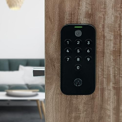 Yale Tye Digital Door Lock with Electronic Keypad for Interior/Exterior Doors | Compatible for Home, Office, Hotel, Store Room & Garage with 35-45.5mm Door Thickness | 1 Year Warranty (Black)