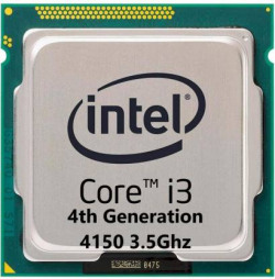 processsor Ultra 3.5 GHz LGA 1150 Intel Core i3 4150 3.5Ghz 4th generation Processor(Silver)