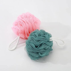 Midazzle Luxury Bathing Loofah Sponge Exfoliator Scrubber for High Lather Cleansing (Pack of 2)