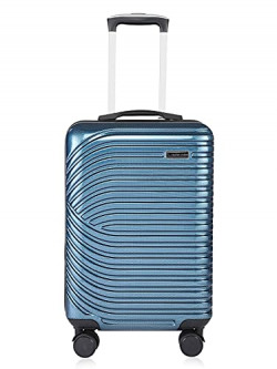 Nasher Miles Jaisalmer Hard-Sided Polycarbonate Cabin Titanium Blue 20 inch |55cm Trolley Bag