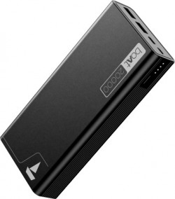 boAt 20000 mAh 22.5 W Power Bank(Carbon Black, Lithium Polymer, Quick Charge 3.0 for Mobile)