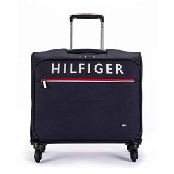 Tommy Hilfiger Orlean Plus 45cm Polyester Overnighter Unisex Trolley Bag -Navy Blue