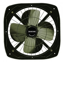 Anchor By Panasonic Anmol Deluxe-R 300mm Exhaust Fan For Kitchen | Exhaust Fan for Bathroom (2 Yrs Warranty) (Metallic Grey, 14995)