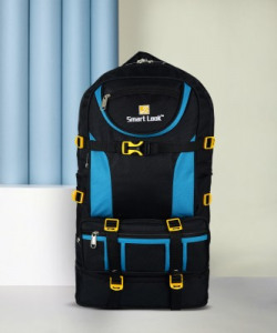 Smartlook RUC--140 Light-Grey Code Trekking Unisex 65 Liters Rucksack Backpack Trekking & Hiking Expanded Extra Storage Luggage Travel Bag. Rucksack - 65 L (Black, Grey) Rucksack - 55 L(Multicolor)