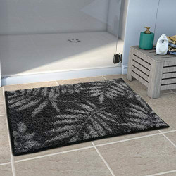 Athom Living Easy Home Designer Soft Anti Slip Bath Mat 38x58 cm Pack of 2