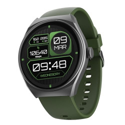 boAt Lunar Comet with 1.39 HD Display, Advanced Bluetooth Calling, Functional Crown, Multiple Sports Mode,100 Watch Faces, HR & SpO2 Monitoring,IP67, Smart Watch for Men & Women(Olive Green)