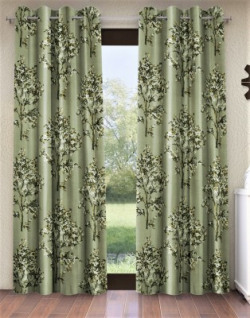 Fashion String 153 cm Window Curtain (Pack Of 2)