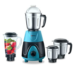 ACTIVA Megamix 1000 W Powerful Motor Mixer Grinder With 4 Jars | 2 Years Motor Warranty, Red