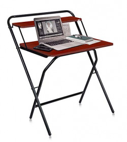 MBTC Arena Foldable Work from Home Office/Laptop/Study Table - mahgony_32 * 25 * 37 inches